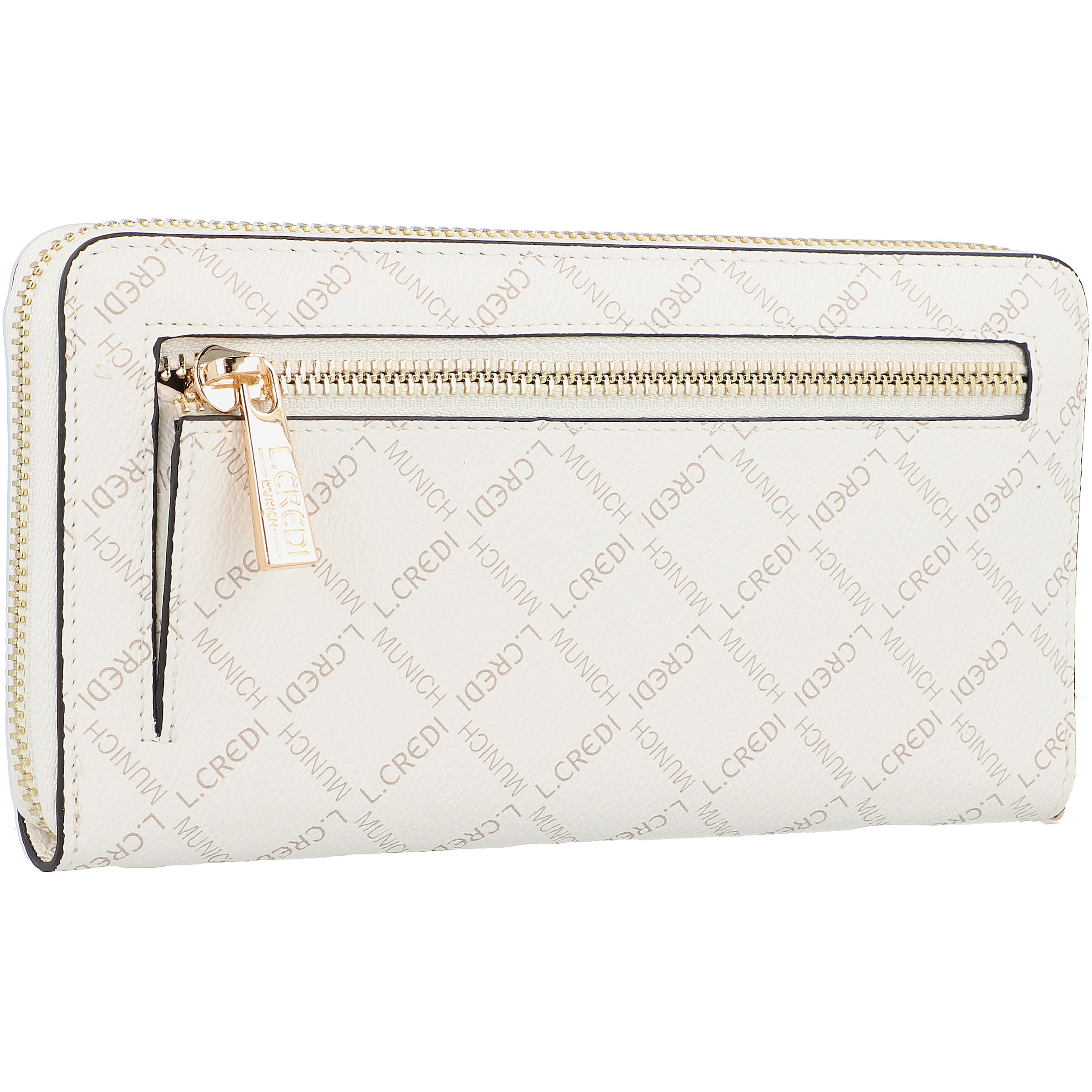 L.CREDI Wallet 'Filiberta' in White