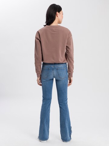 Cross Jeans Sweatshirt in Brown