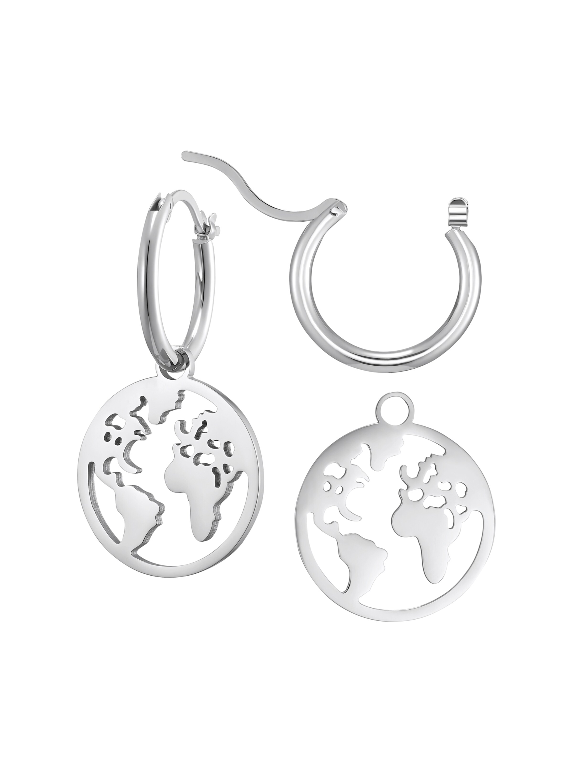 Boucles d'oreilles Heideman en argent