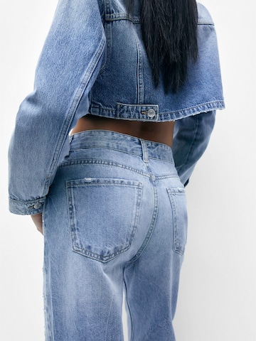 Regular Jean Pull&Bear en bleu