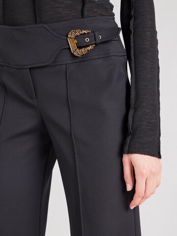 Versace Jeans Couture Flared Hose in Schwarz