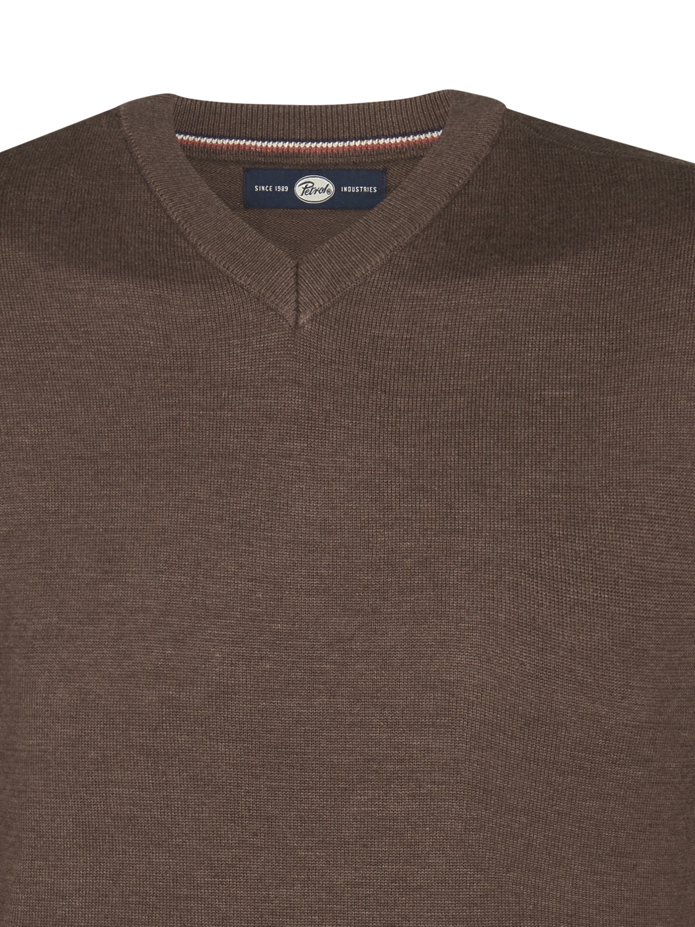 Petrol Industries Sweater in Brown