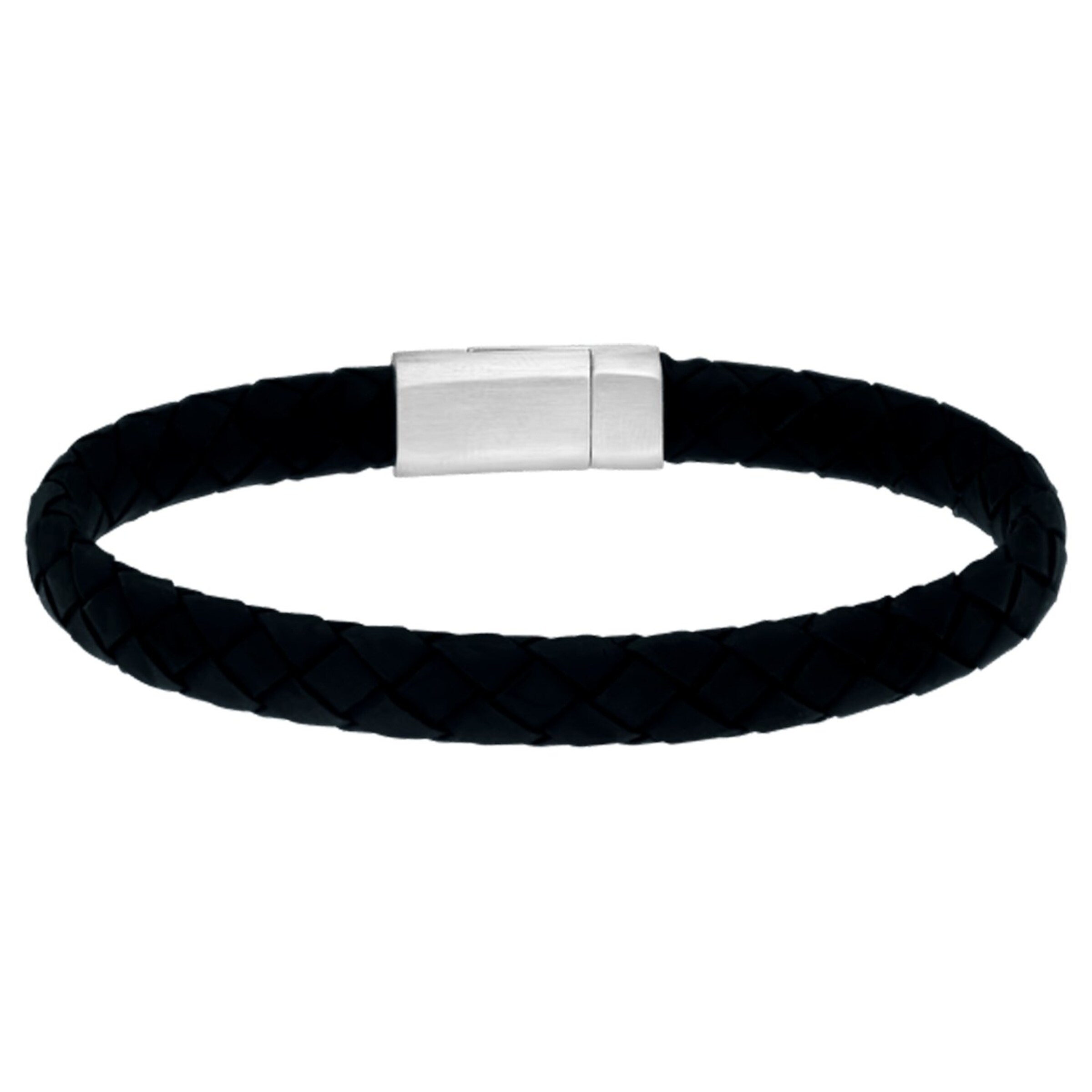 Lucardi Armband 'Urban Story' in Zwart: voorkant