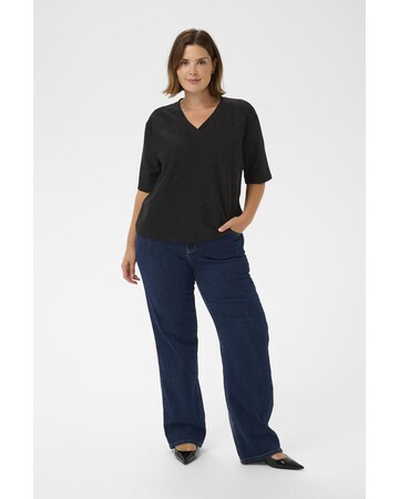 KAFFE CURVE Shirt 'Riana' in Black