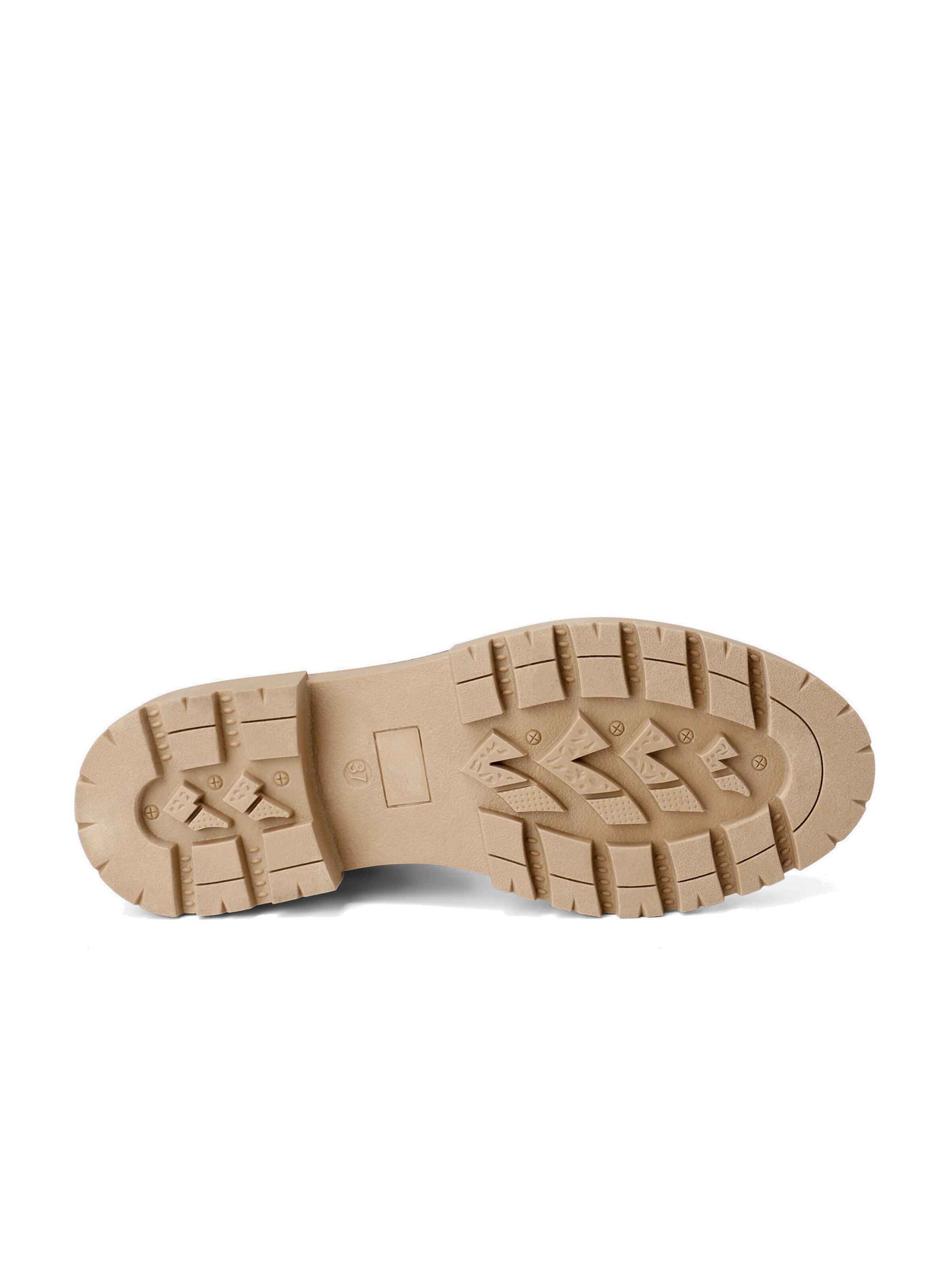 Dream Pairs Lace-Up Boots in Beige