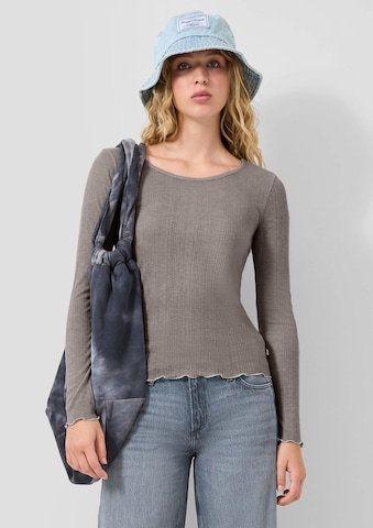 QS Shirt in Brown: front