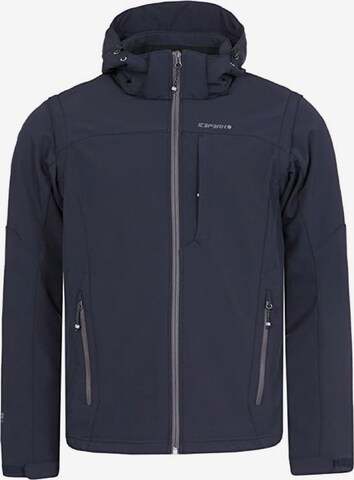 ICEPEAK Outdoor jacket ' LEONIDAS ' in Blue: front