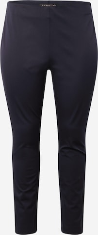 Coupe slim Pantalon 'KESLINA' Lauren Ralph Lauren Plus en bleu : devant