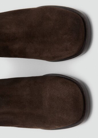 MANGO Boots in Brown