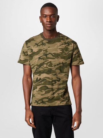 T-Shirt 'SYKES' Pepe Jeans en vert : devant