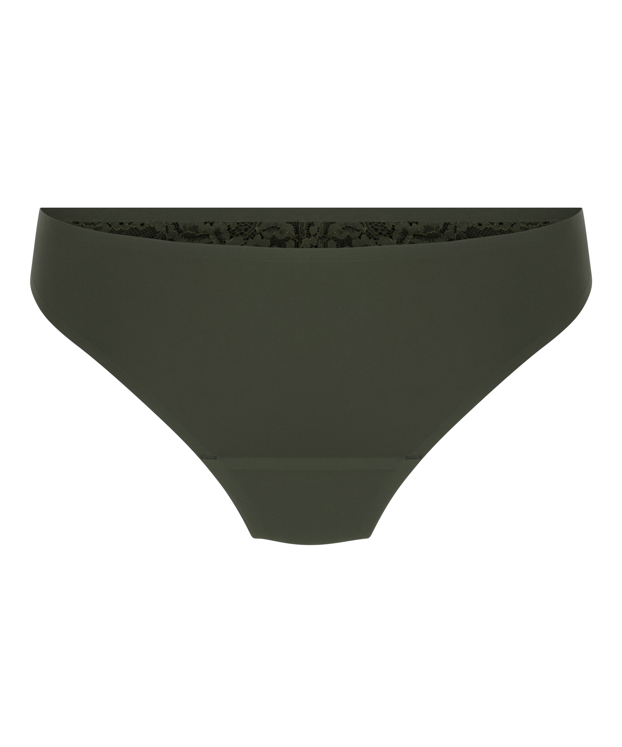 Hunkemöller String in Groen: voorkant