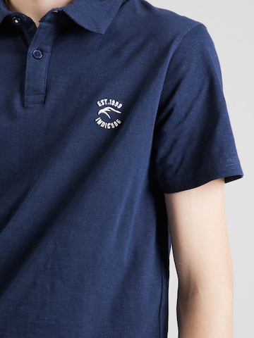 INDICODE JEANS T-shirt 'Kigan' i blå