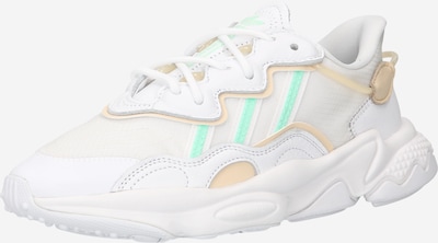 ADIDAS ORIGINALS Baskets basses 'Ozweego' en beige / menthe / blanc, Vue avec produit