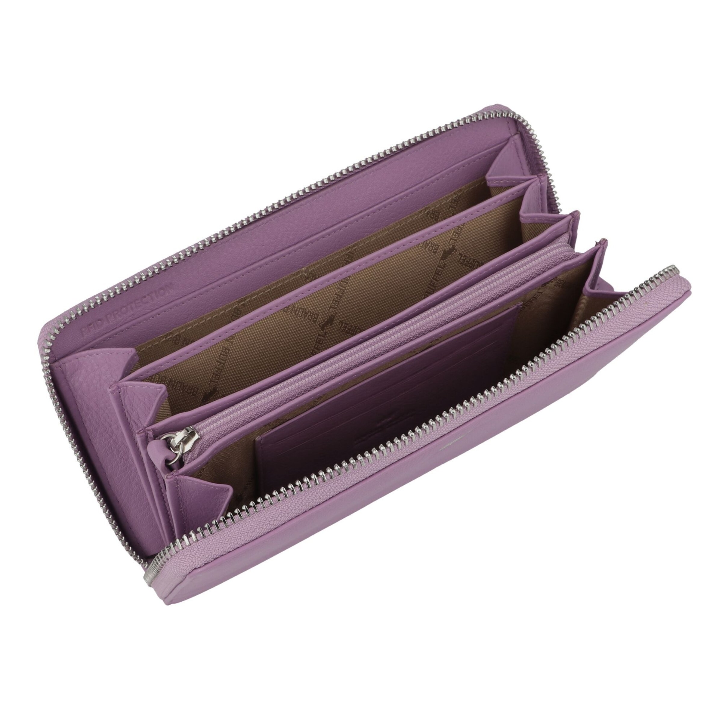 Porte-monnaies 'Joy' Braun Büffel en violet
