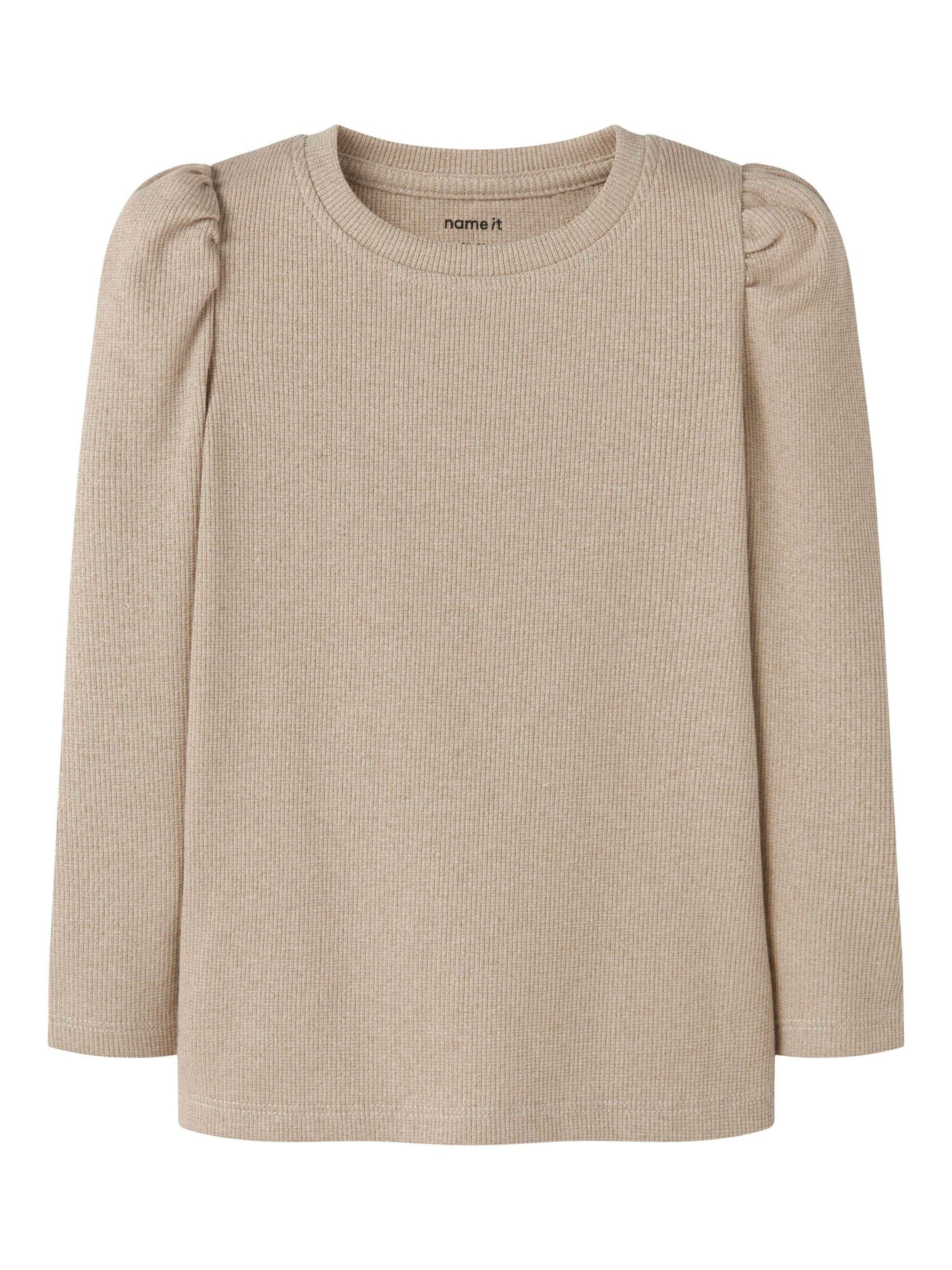 NAME IT - Camiseta en beige: frente