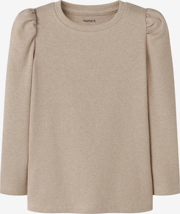 NAME IT Shirt in Beige: Vorderseite