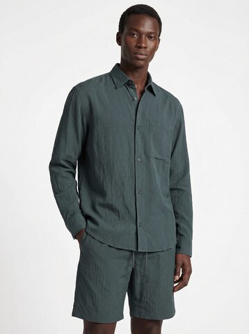 TRAPP Regular Fit Hemd in Grau: Vorderseite