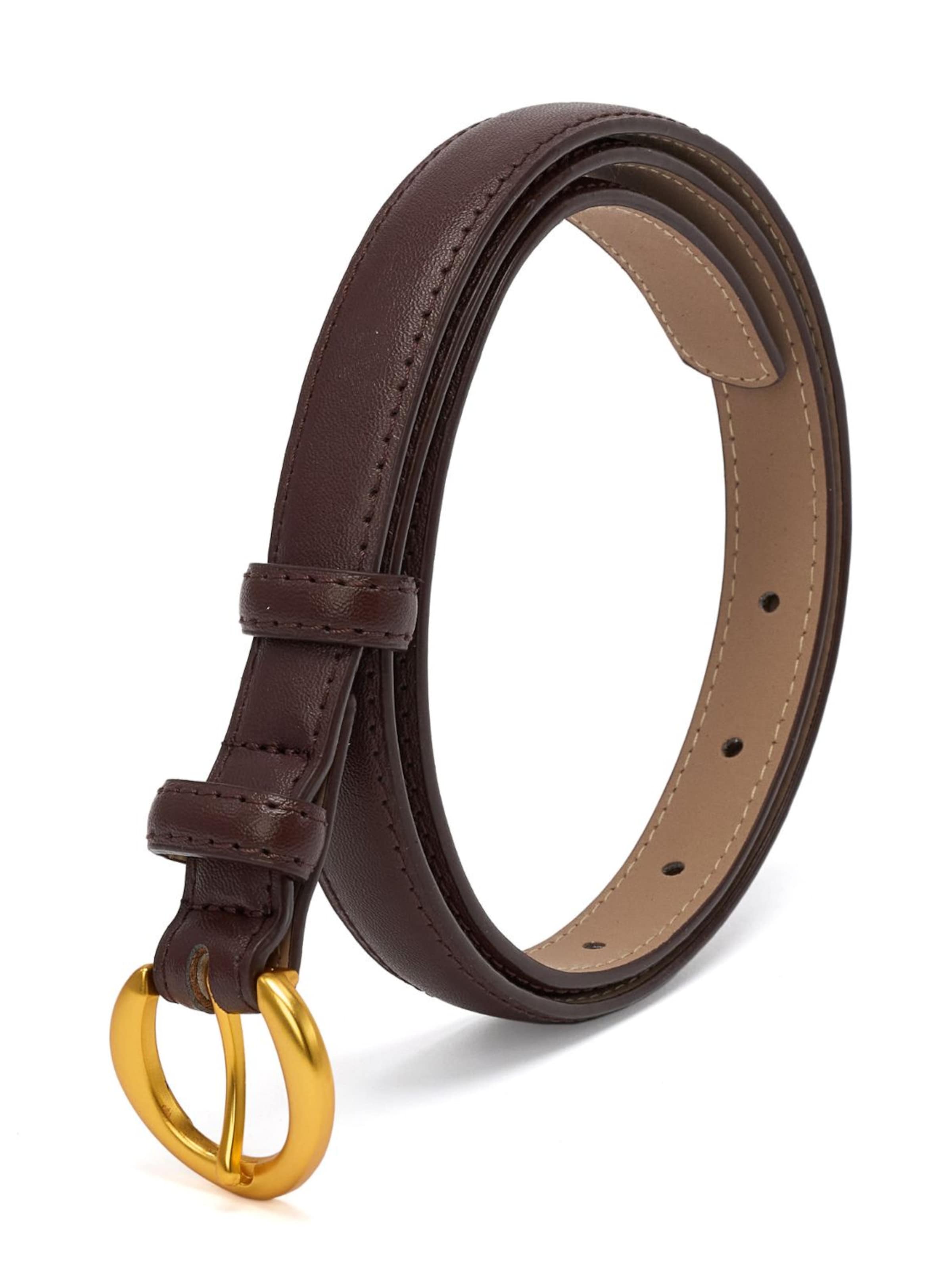 jolar Belt 'ELEGENT' in Brown: front