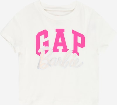 GAP T-Shirt 'V-MATT' en fuchsia / argent / blanc, Vue avec produit