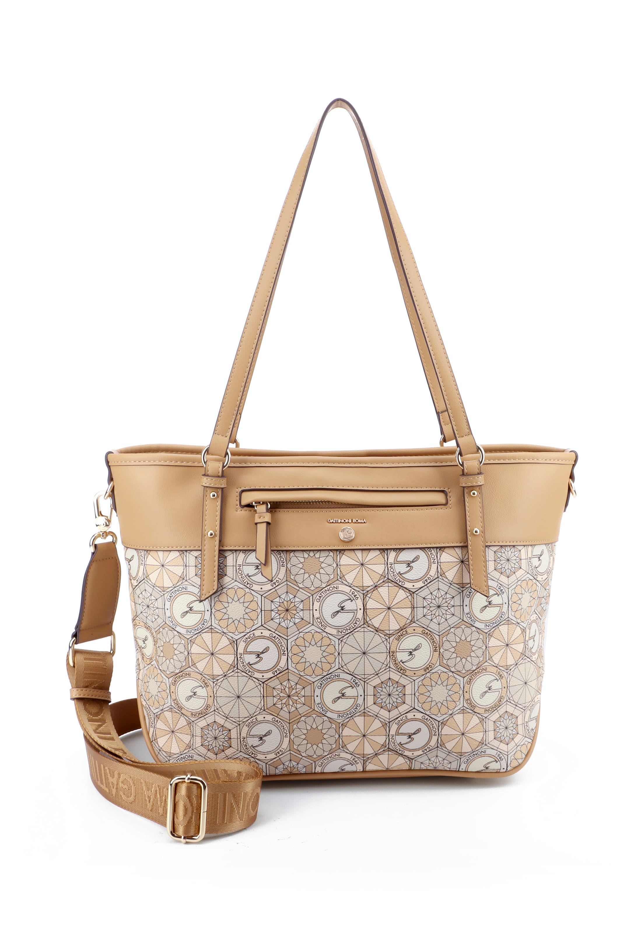 Gattinoni Crossbody Bag ' Teodosia ' in Brown: front