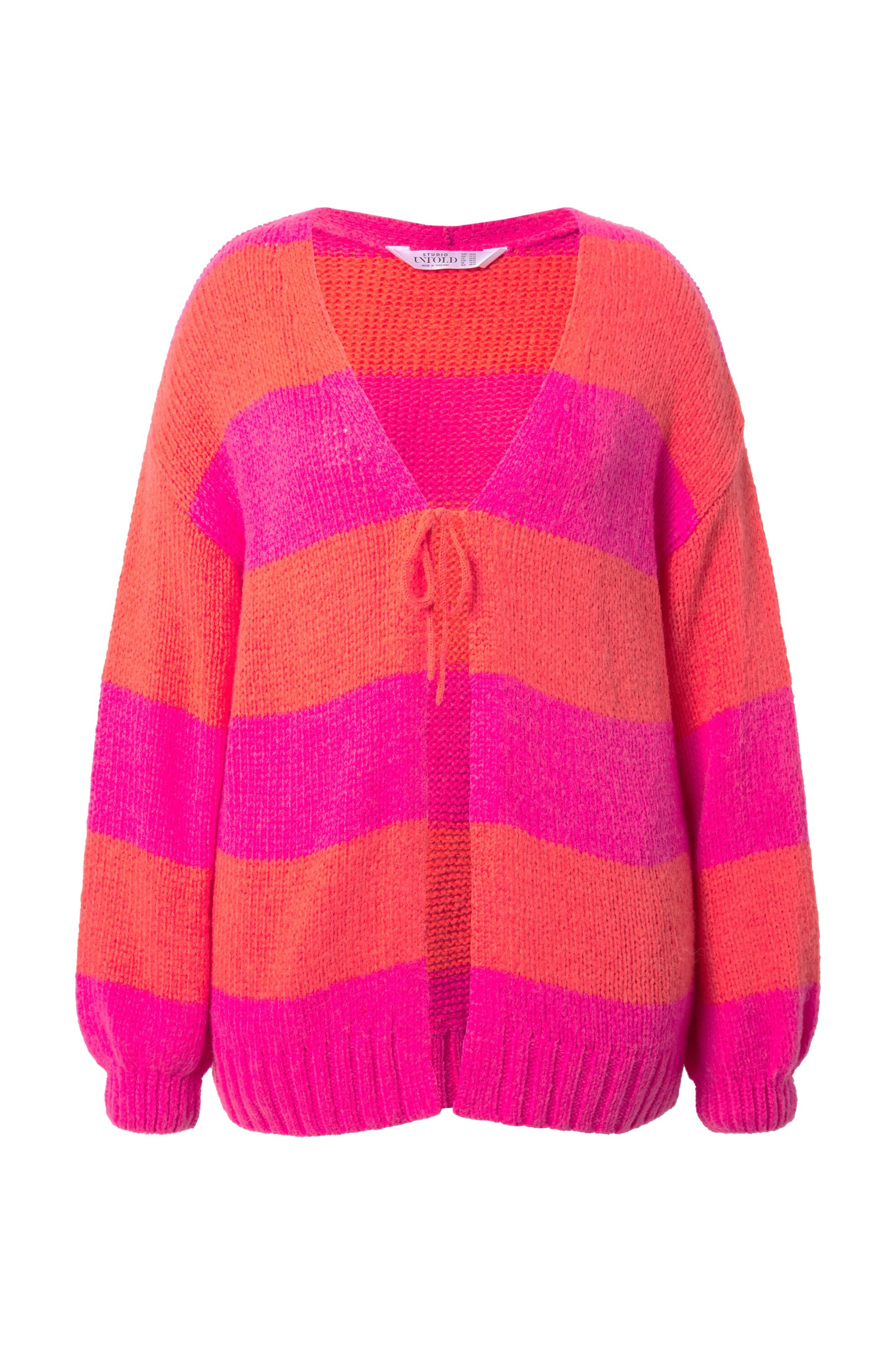 Studio Untold Strickjacke in Pink: Vorderseite