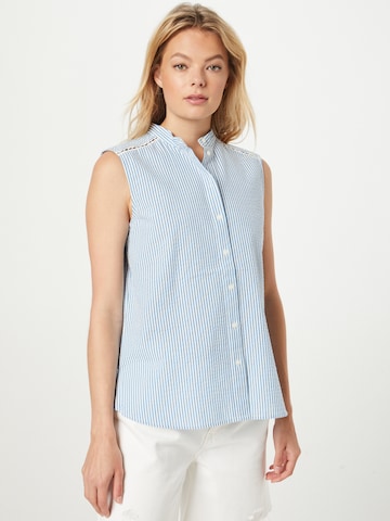 ESPRIT - Blusa em azul: frente