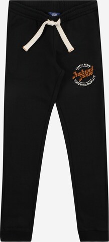 Jack & Jones Junior Kalhoty 'GORDON MIKK' – černá: přední strana