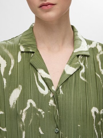 SELECTED FEMME Pluus 'SLFRYA ELLIE', värv roheline