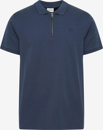 !Solid Shirt 'Zakir' in Blauw: voorkant