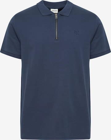 !Solid Shirt 'Zakir' in Blue: front