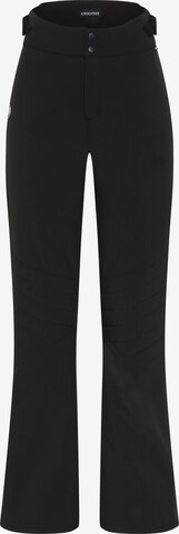 CHIEMSEE Regular Workout Pants in Black: front