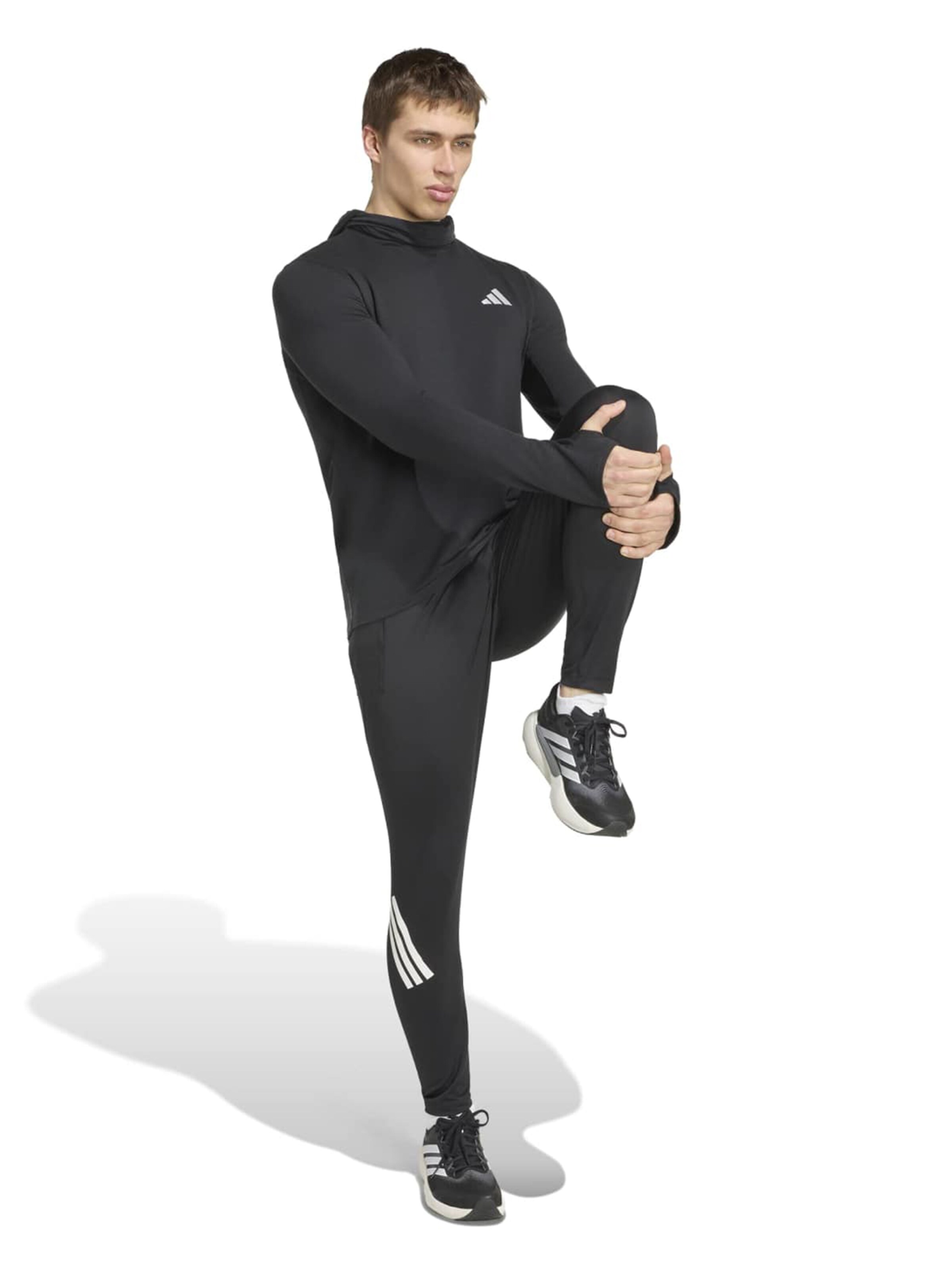 ADIDAS PERFORMANCE Αθλητική μπλούζα φούτερ 'Adi365' σε μαύρο