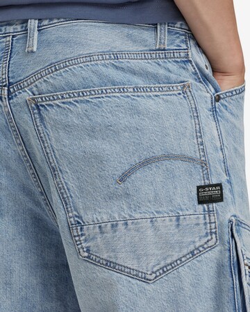 G-Star RAW Loosefit Cargojeans in Blauw