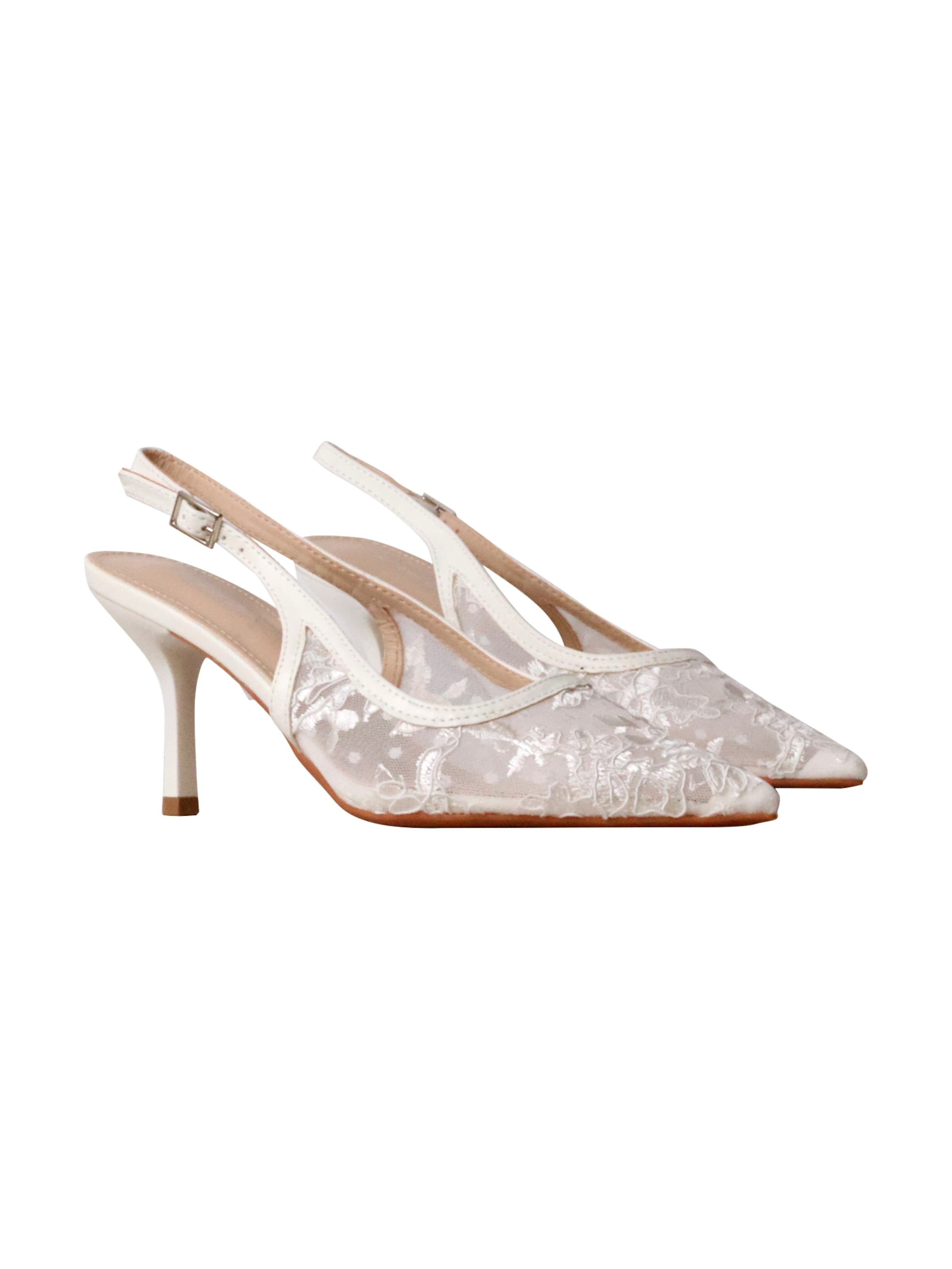 Super Mode - Zapatos con plataforma en blanco