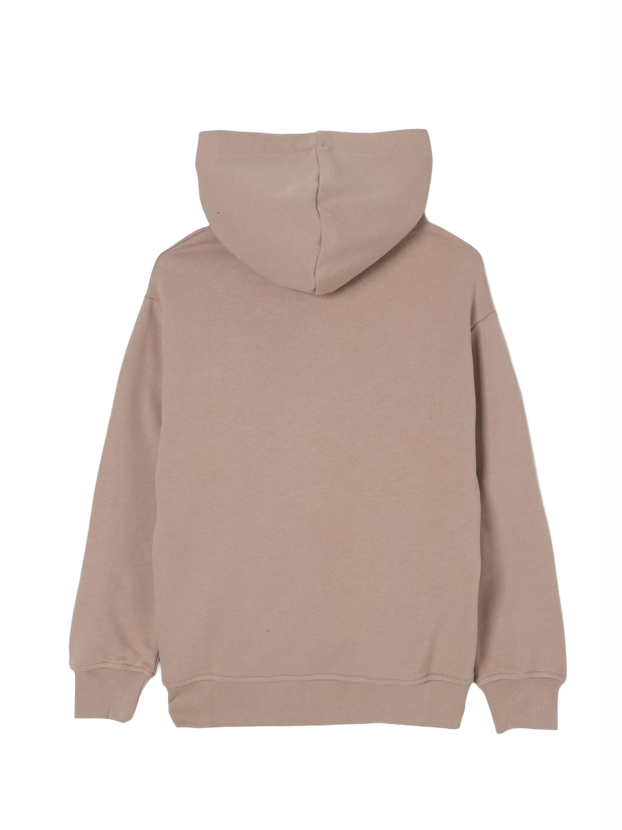 Felpa 'Felpa cappuccio marrone per bambino' di MSGM in marrone