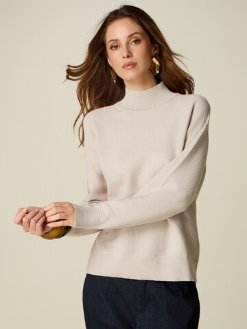 oltre - Jersey en beige