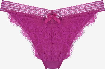 Hunkemöller Tanga 'Saffron' – pink: přední strana