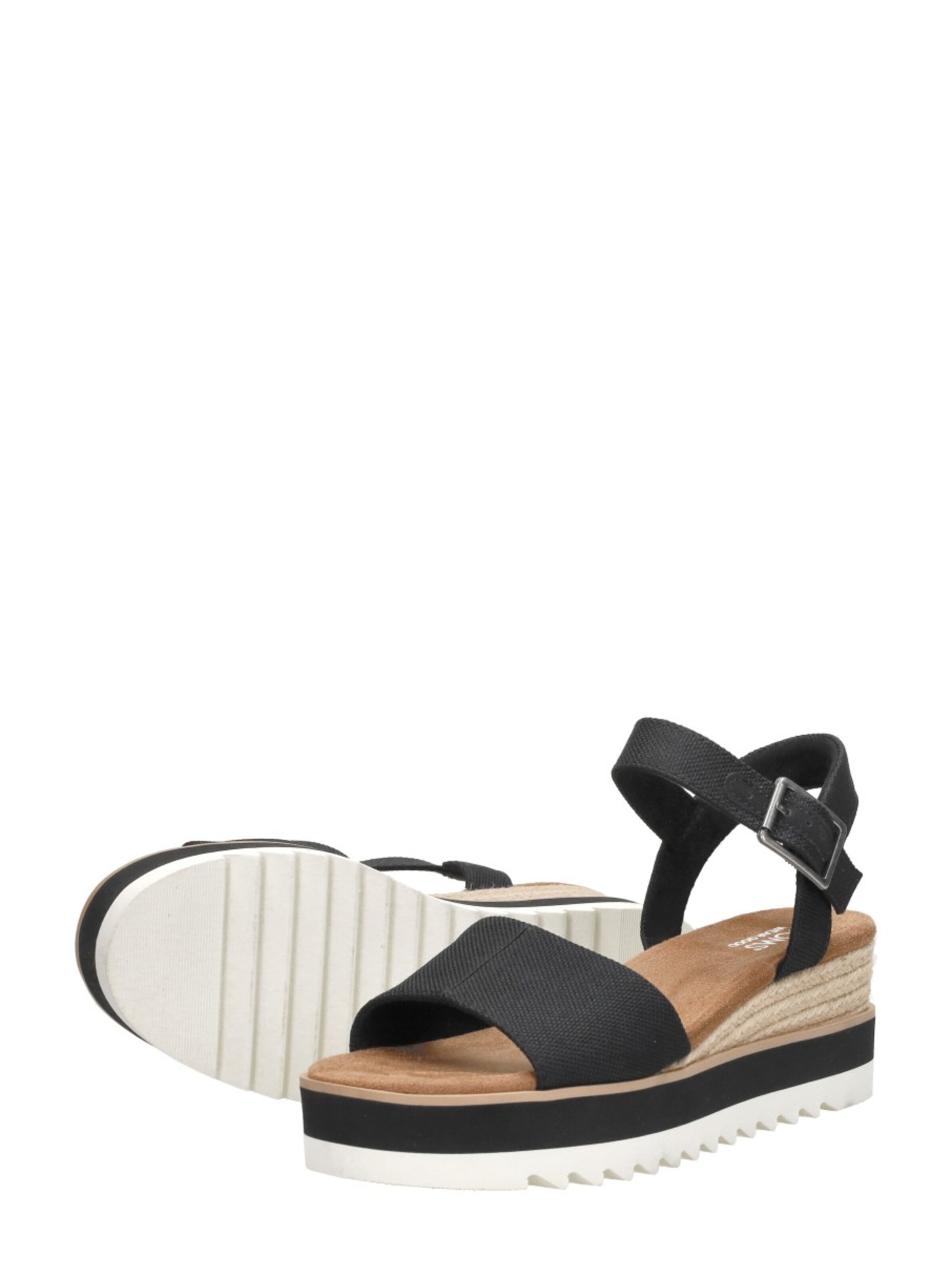 TOMS Sandale 'Diana'‌‌‌‌‌‌‌‌‌‌ in Schwarz