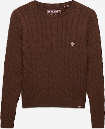 Pullover 'Essentials' di Superdry & Co in marrone: frontale