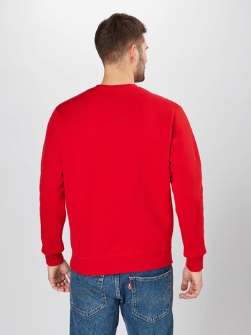 Nike Sportswear Regular fit Μπλούζα φούτερ 'Club Fleece' σε κόκκινο