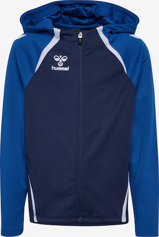 Hummel Sportssweatjakke 'Ead 2.0' i blå: forside