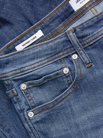 JACK & JONES Skinny Jeans 'Liam' i blå