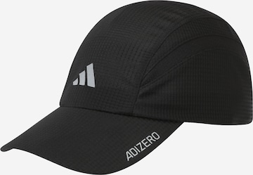 ADIDAS PERFORMANCE Sports cap 'Adizero Heat.Rdy' in Black: front