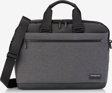 Hedgren Document Bag in Grey: front