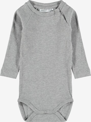 NAME IT Romper/bodysuit 'KABILLEON' in Grey: front