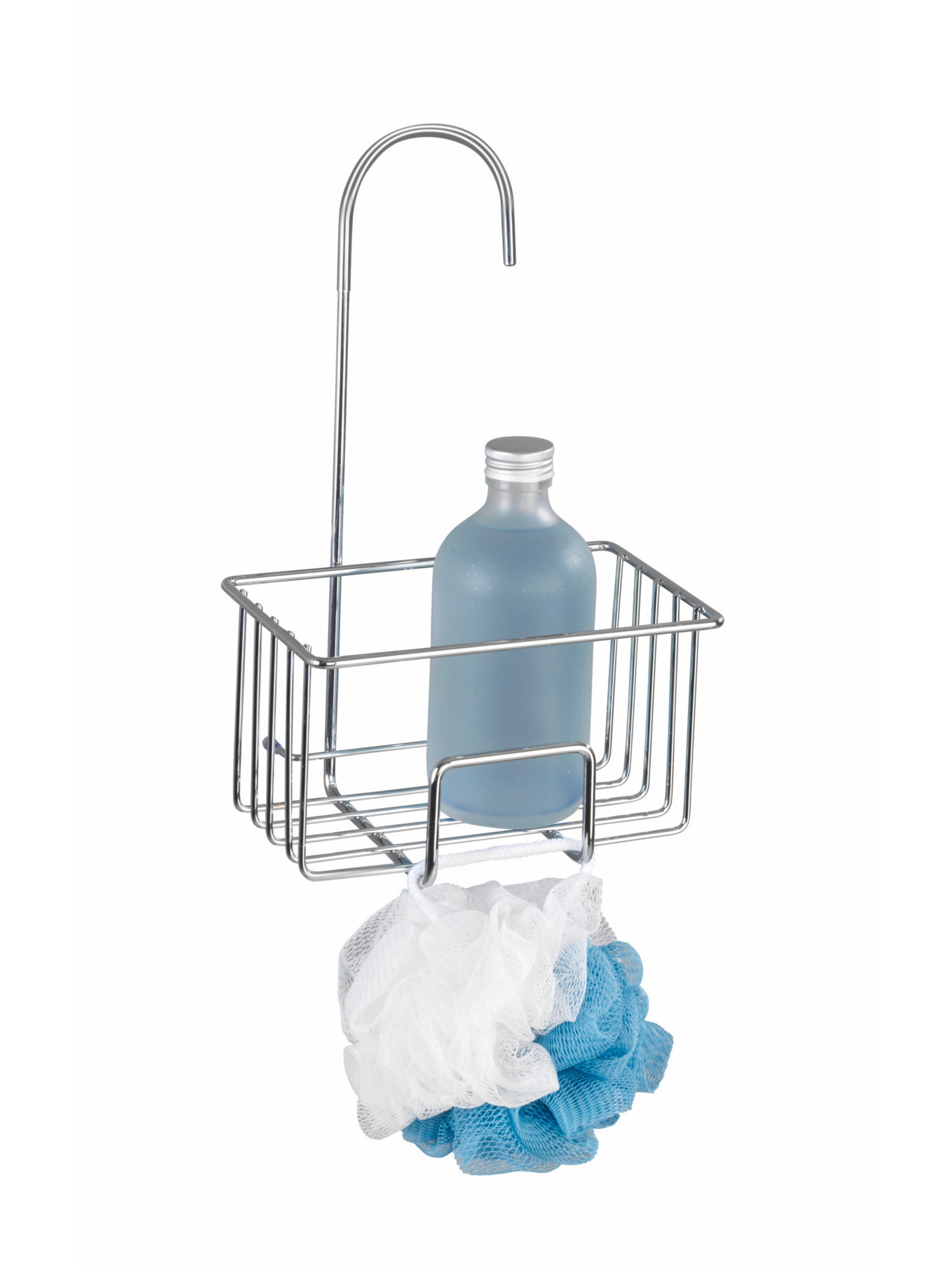 Wenko Shower Accessories 'Milito' in Silver