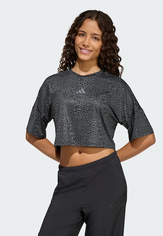 T-Shirt fonctionnel 'Future Icons' ADIDAS SPORTSWEAR en gris : devant