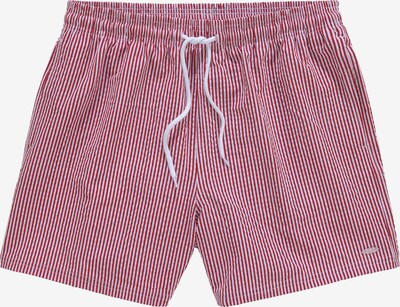 VENICE BEACH Shorts de bain en rouge sang / blanc, Vue avec produit