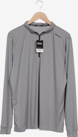 DKNY Top & Shirt in XXL in Grey: front