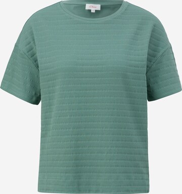 s.Oliver Shirt in Groen: voorkant